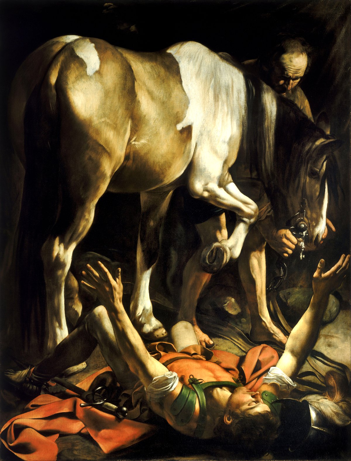 Nawrócenie w drodze do Damaszku — obraz Caravaggia z 1601 roku